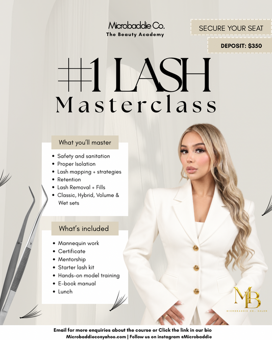 Beginner Group Eyelash Extension Masterclass
