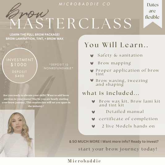Brow Masterclass